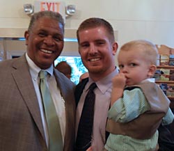 Pastor John, with Mel