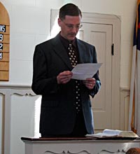 worship at Pine Island